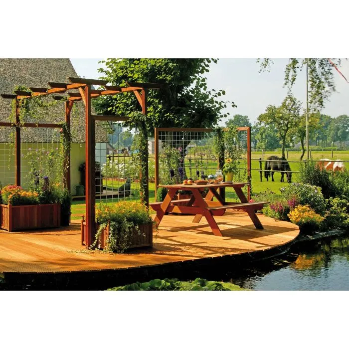 Tarimas exterior madera dura Massaranduba 215cm (21x145mm)